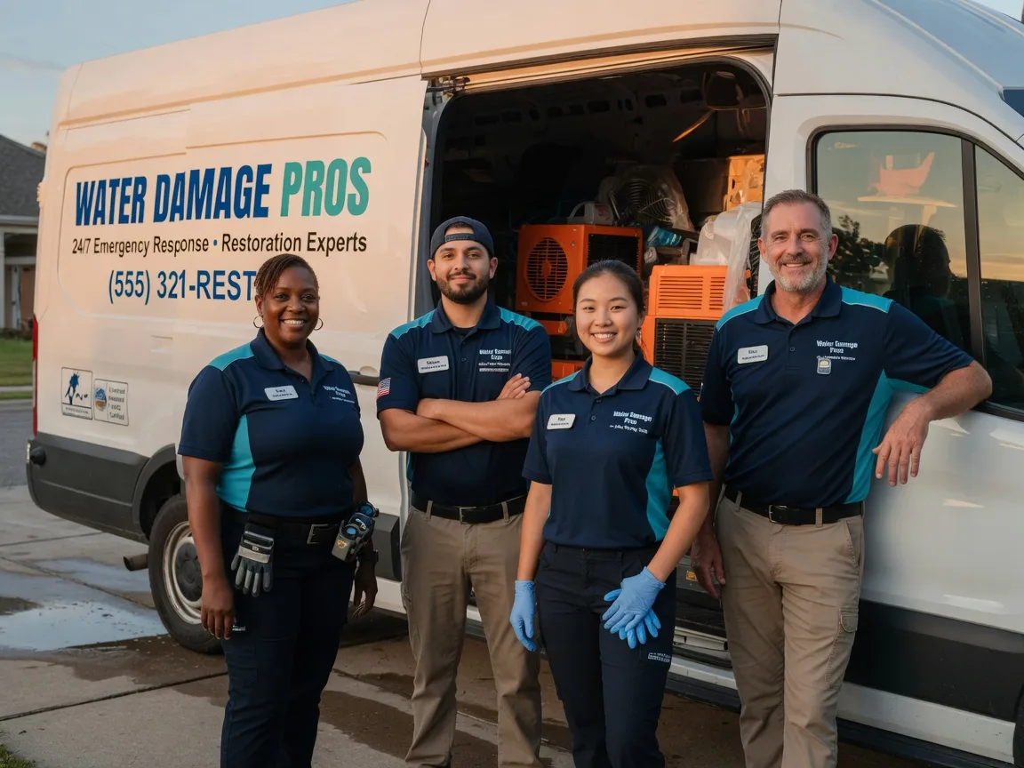 Water Damage Restoration company in Wickett, TX